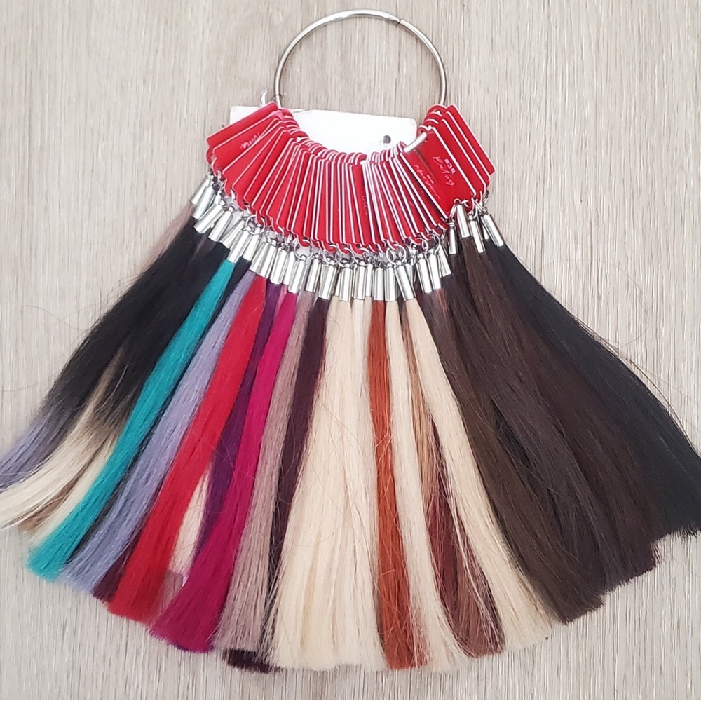 Babe Extensions Hair Color Sample Ring - Like New